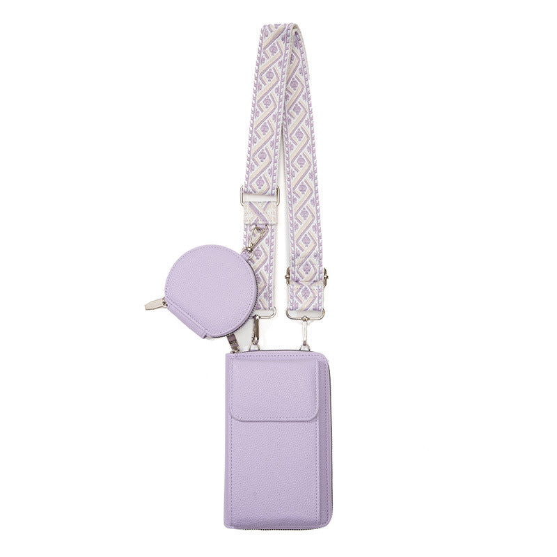 Schultertasche mit Handyfach