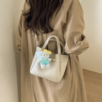Damen Mini-Handtasche mit abnehmbarem Kosmetiktäschchen