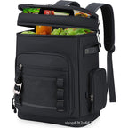 Isolierte Kühltasche-Rucksack mit mehreren Fächern und ergonomischem Tragesystem