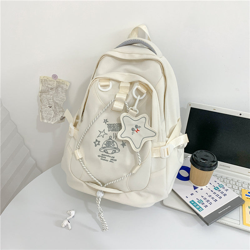 Kreative Grafikdesign Schultasche