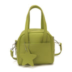 Damen Mini-Tasche mit dekorativem Anhänger