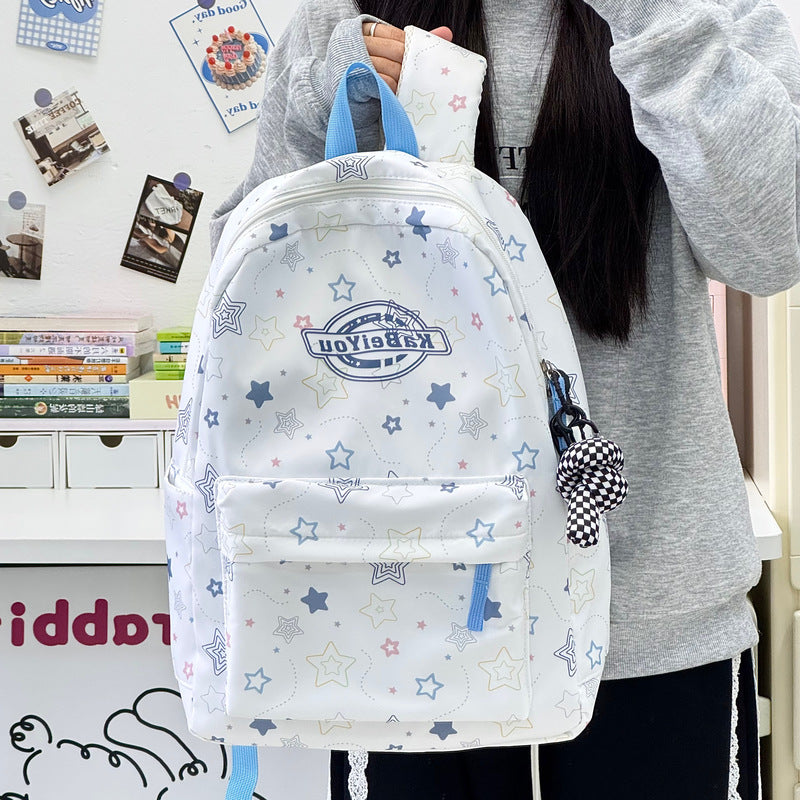 Sternen-Themen Multi-Compartt Rucksack