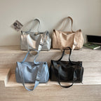 Stilvolle Leder Reisetasche