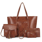 Damen Tote Bag Set mit multifunktionalen Fächern