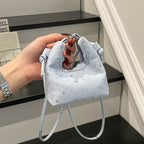 Frauen Mini Crossbody Tasche mit Sternmuster