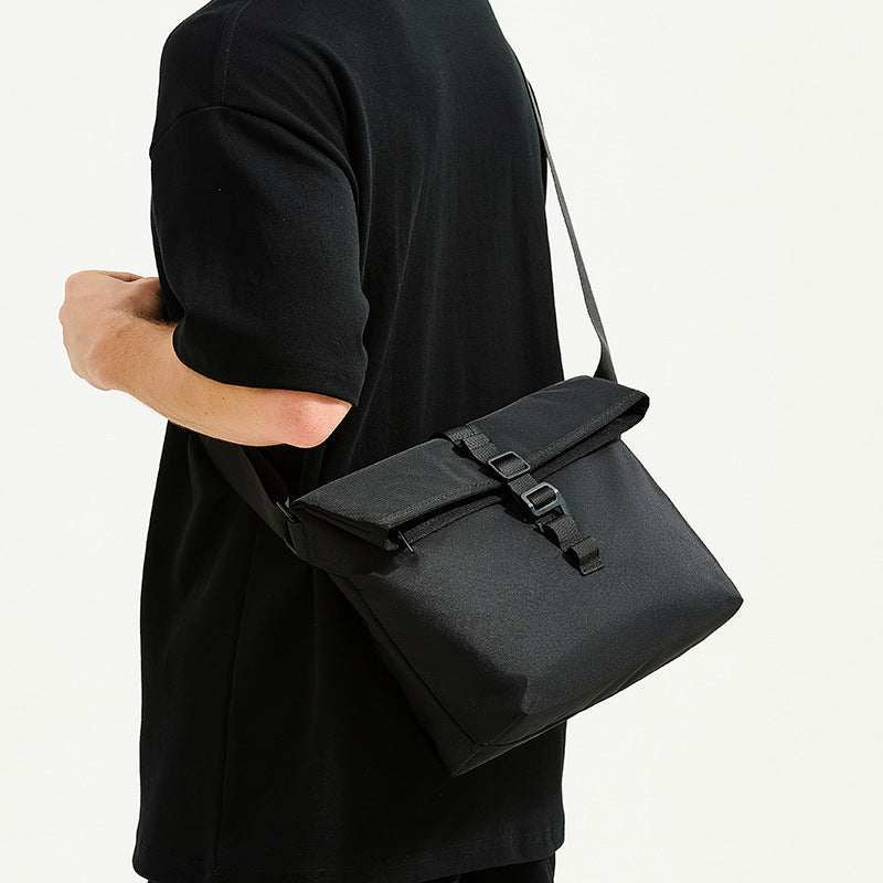 Vielseitige Roll-Top Umhängetasche Emma Tasche