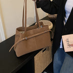 Damen Tote Bag aus hochwertigem synthetischem Leder mit elegantem Schultergurt