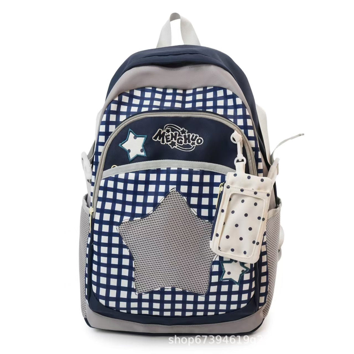 Stern-verzierte ergonomische Rucksack