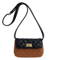 Damen elegante Schultertasche mit matter Oberfläche und strukturiertem Design