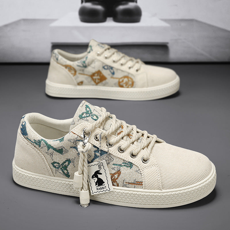 Damen Fashion Sneakers mit einzigartigem Textildesign