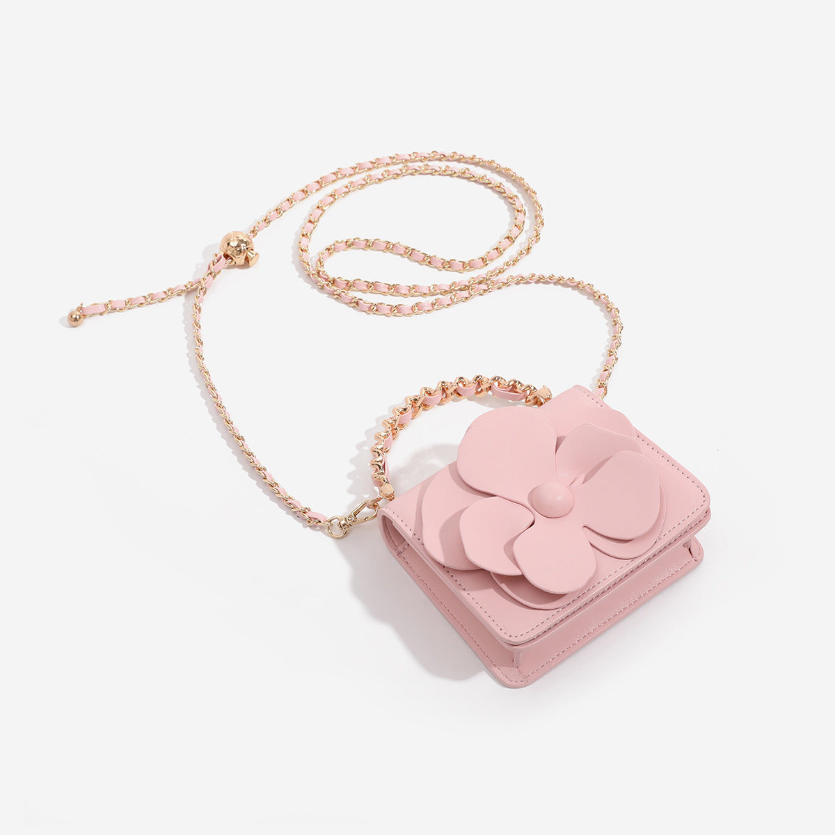 Frauen Mini-Handtasche mit verspieltem Blumendesign