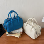 Damen Mini-Handtasche aus strukturiertem Kunstleder mit elegantem Design