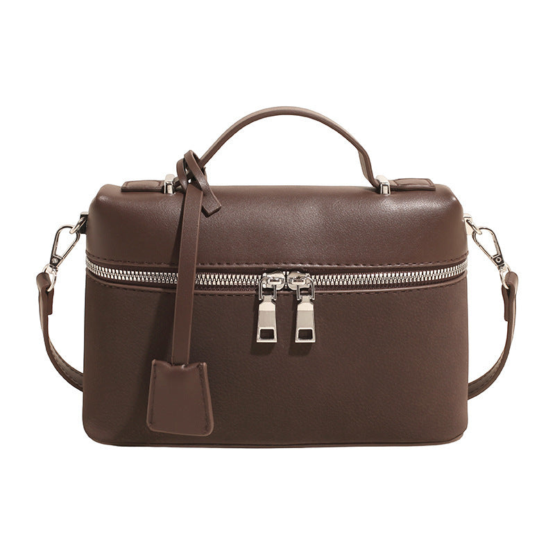 Damen Mini Schultertasche mit praktischen Fächern