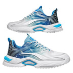 Damen sportliche Lauf- und Freizeitsneaker mit atmungsaktiver Mesh-Konstruktion