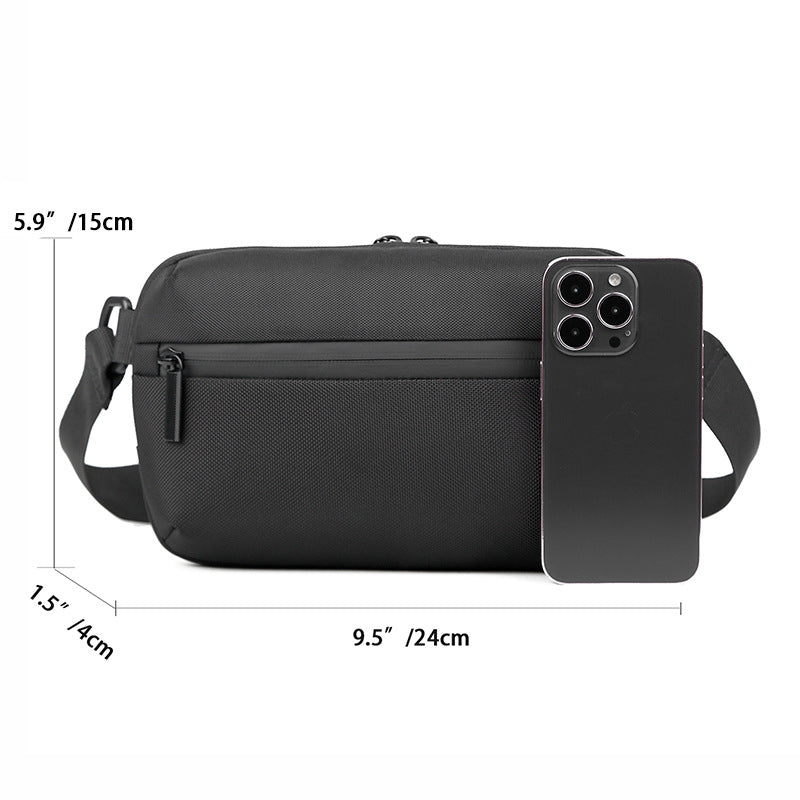 Kompakte elegante Messenger Sling Tasche Emma