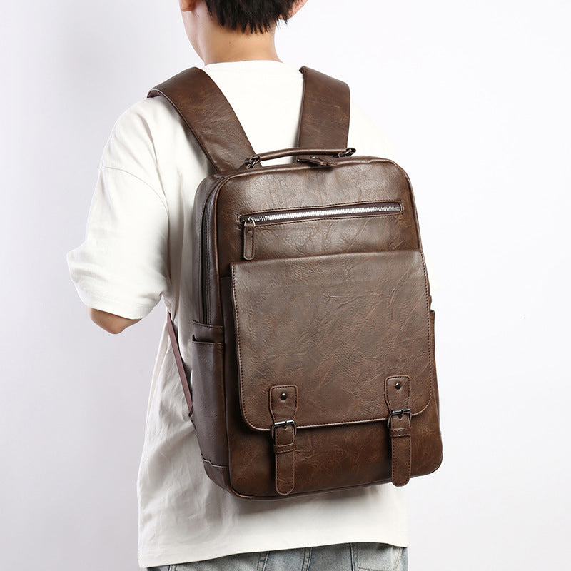 Schlanker strukturierter Rucksack Emma Tasche