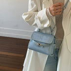 Damen modische Mini-Handtasche mit dekorativem Magnetverschluss