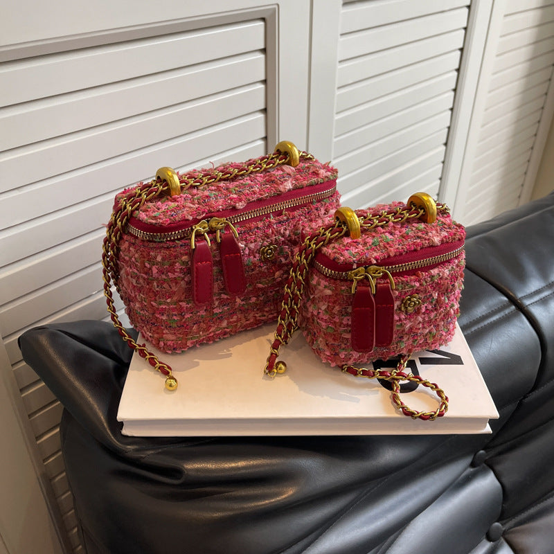 Damen Mini-Handtasche mit abnehmbarem Schulterriemen