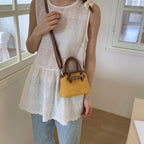 Damen Mini Tasche mit verstellbarem Schultergurt