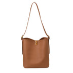 Damen elegante Tote Bag mit modernem Verschluss