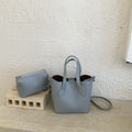 Damen Mini Schultertasche mit abnehmbarem Kosmetiktäschchen