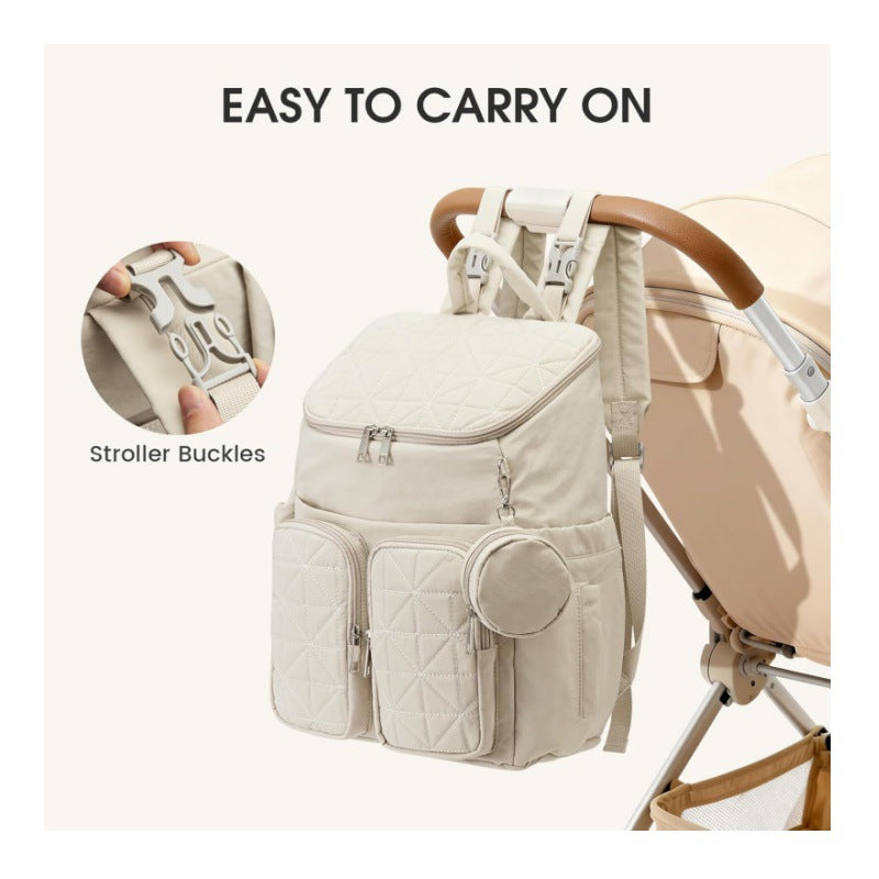 Multifunktionaler Rucksack mit isolierenden Fächern