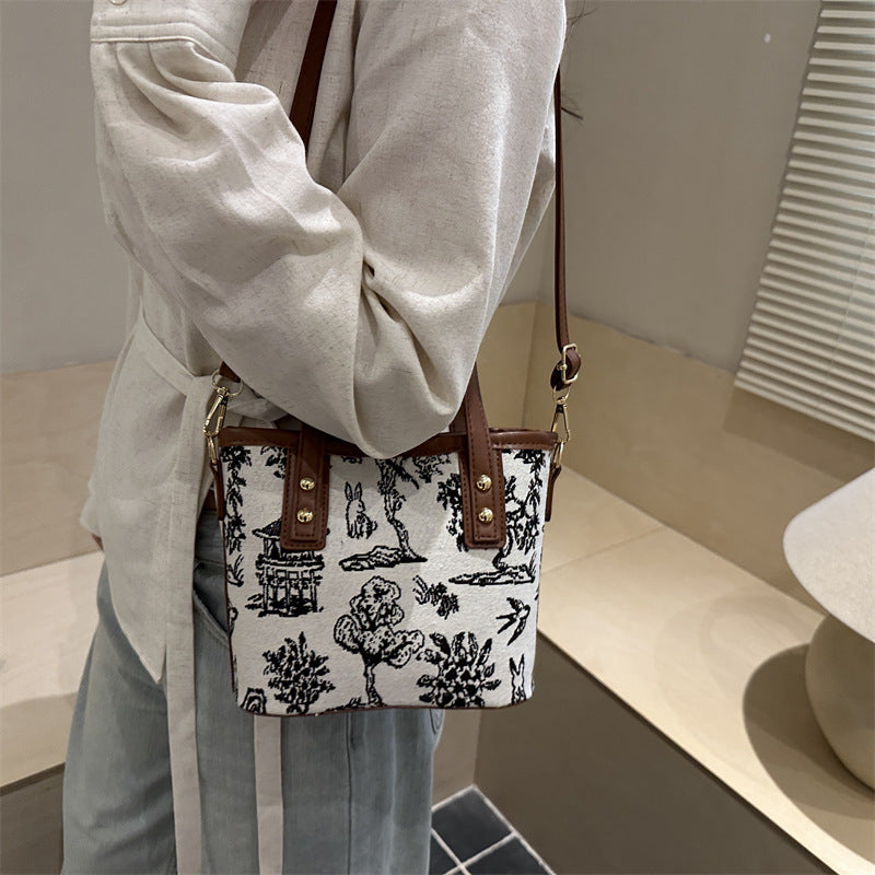 Damen Mini Tasche mit einzigartigem Tiermotiv