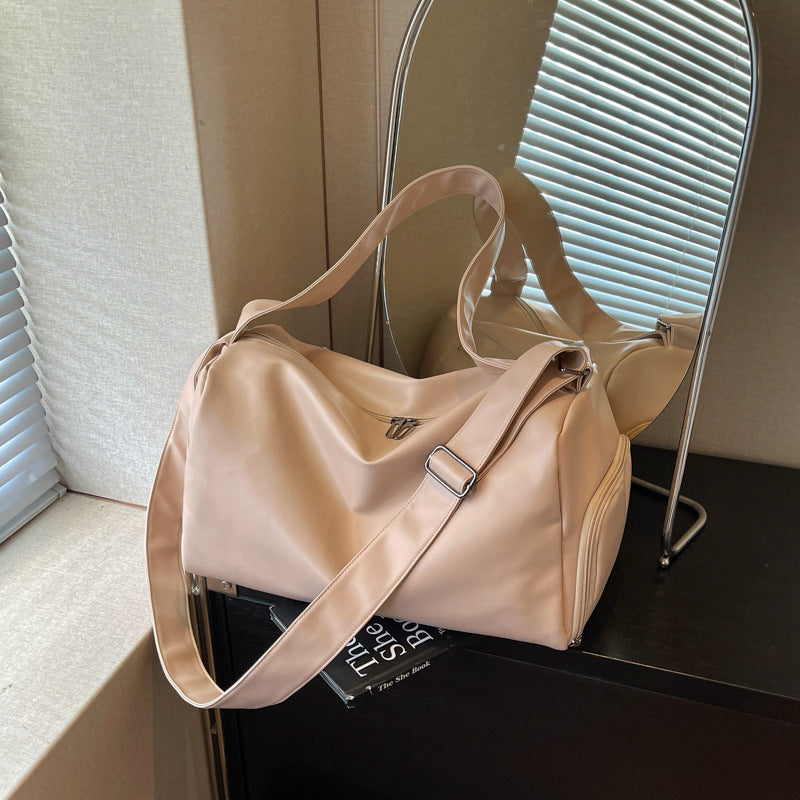 Stilvolle Leder Reisetasche