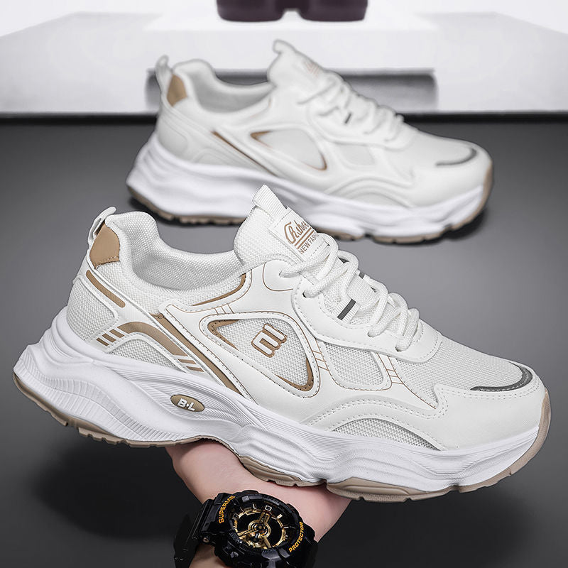 Damen Sportliche Sneakers mit Dämpfungssohle und atmungsaktivem Mesh-Obermaterial