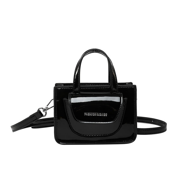 Damen elegante Mini-Handtasche mit praktischen Fächern