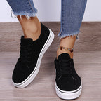 Damen elegante Sneakers mit modischem Brogue-Design