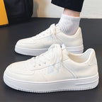 Damen elegante und zeitlose Sneakers mit atmungsaktiver Oberflächentextur