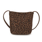 Damen Mini-Tasche aus weichem Wildleder mit verstellbarem Schultergurt