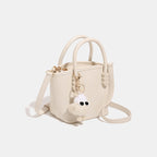Damen Mini-Handtasche mit verspieltem Ketten-Anhänger