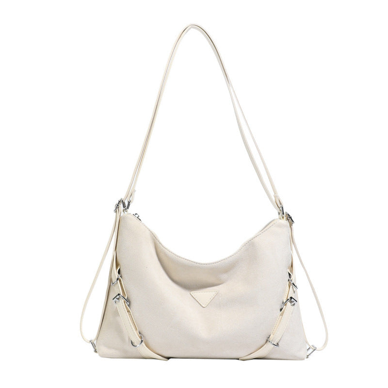 Damen Schultertasche mit abnehmbarem Schultergurt und modernem Design