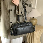Damen elegante Schultertasche mit praktischem Organizer