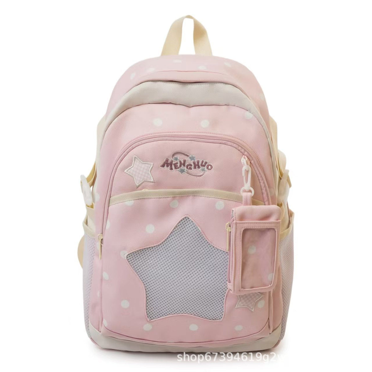Stern-verzierte ergonomische Rucksack