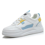 Damen Sportliche Sneakers mit leichter Plattform