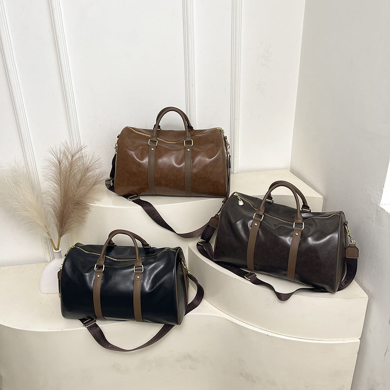 Premium Leder Reise Duffle Bag Emma Tasche