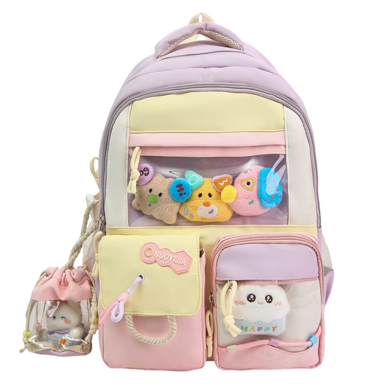 Niedlicher tierisches Multi-Taschen Schulranzen