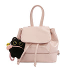 Damen Mini-Rucksack mit verspieltem Anhänger