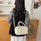 Damen Mini-Handtasche aus strukturiertem Kunstleder mit elegantem Design
