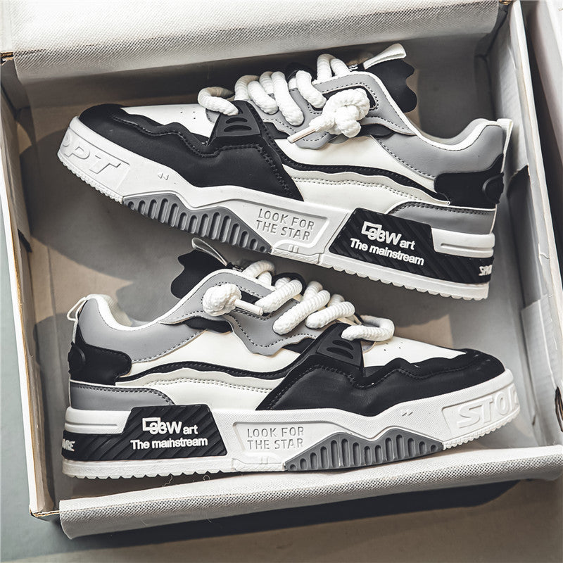 Damen sportliche Chunky Sneakers mit strapazierfähigem Obermaterial und innovativem Design