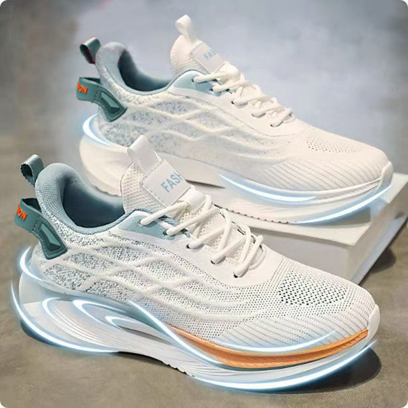 Damen-Fashion-Sneaker mit innovativer Dämpfungstechnologie und futuristischem Design