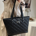 Damen eleganter Einkaufstasche aus hochwertigem synthetischem Leder