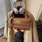 Damen Designer Schultertasche mit luxuriösem Kettenverschluss