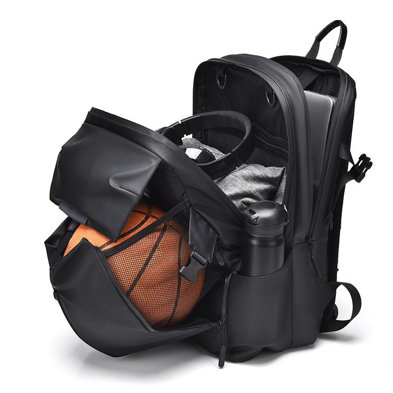 Multifunktionaler und ergonomischer Rucksack mit speziellen Fächern