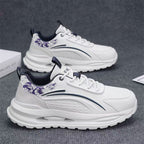 Damen Sneaker mit gepolsterter Sohle und atmungsaktivem Obermaterial
