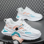 Damen Sportschuhe mit atmungsaktiven Mesh-Elementen und gepolstertem Komfort