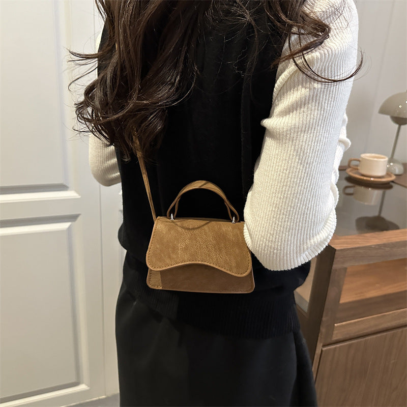 Damen Mini-Handtasche mit abnehmbarem Tragegriff